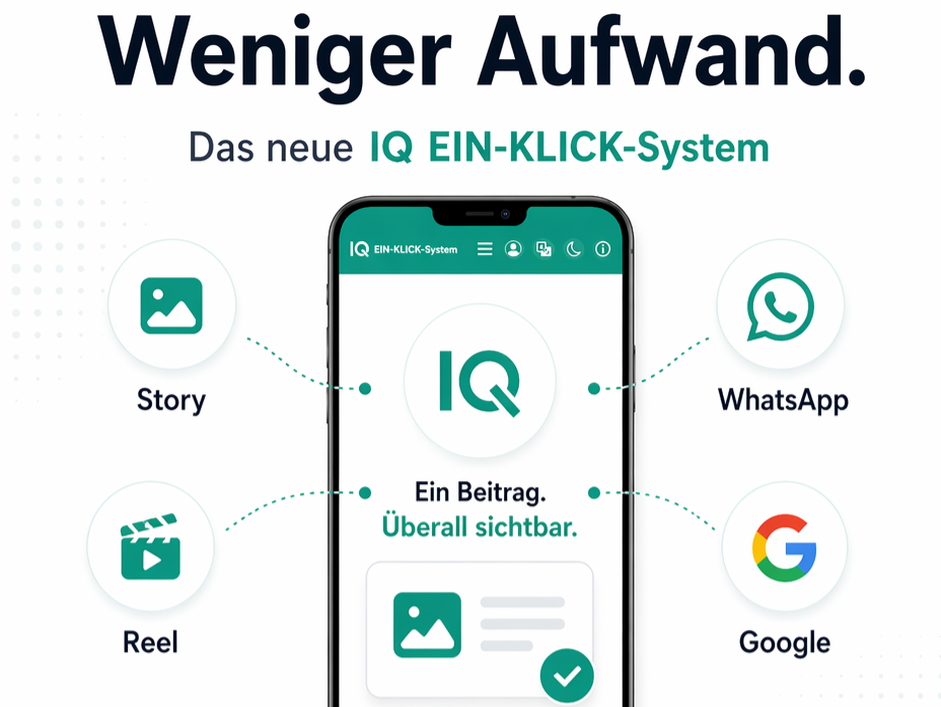Aktuelle Inhalte sichtbar machen